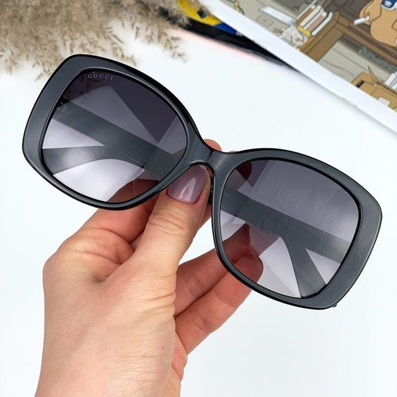 Gucci Accessories - 🔥 Gucci GG0762S 001 Sunglasses Black Grey Gradient Square Women